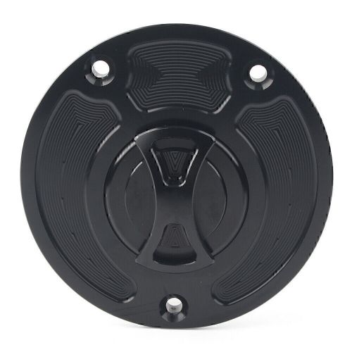 Motorbike Fuel Gas Tank Cap Cover Aluminum Keyless Black Fit Kawasaki ZX10R ZX9R, US $29.73, image 10