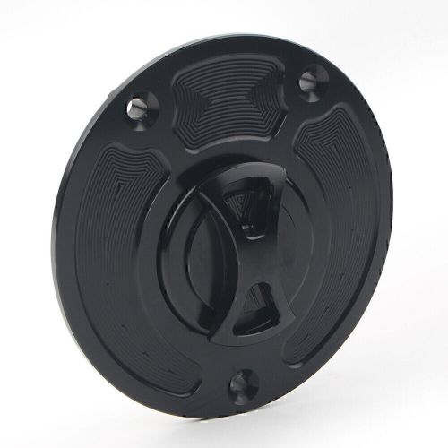 Motorbike Fuel Gas Tank Cap Cover Aluminum Keyless Black Fit Kawasaki ZX10R ZX9R, US $29.73, image 11