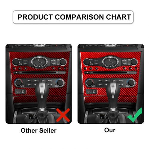 2Pcs Carbon Fiber Radio Console With GPS Cover Trim For Infiniti G37 Sedan 10-13, US $39.63, image 11