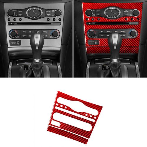 2Pcs Carbon Fiber Radio Console With GPS Cover Trim For Infiniti G37 Sedan 10-13, US $39.63, image 12