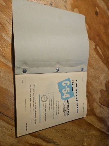 Pilot Training Manual C-54 Skymaster AAF Manual 51-129-3, US $40.00, image 3