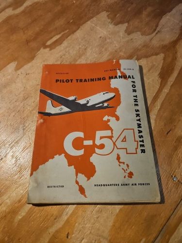 Pilot Training Manual C-54 Skymaster AAF Manual 51-129-3, US $40.00, image 20