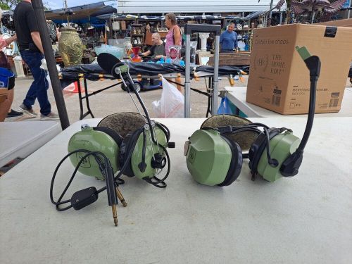 Two David Clark Oregon Softtop Aero Aviation Headsets, US $150.00, image 6