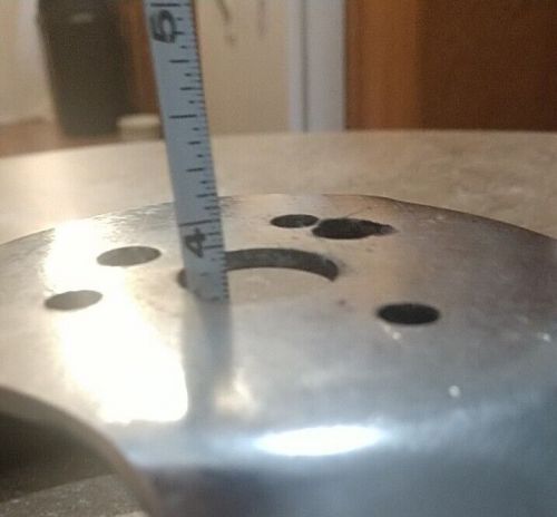 Vintage 13" Foam Grip Black + Chrome Steering Wheel 3 Spoke Deep Dish, US $20.00, image 3