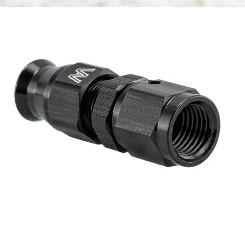 6x Aluminum 1/4" Tube To Female -4AN Adapter W/ Brass Fuel Fitting Straight, US $40.75, image 3