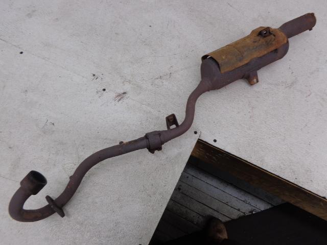 1984 honda atc 200m 200 m exhaust system muffler head pipe header