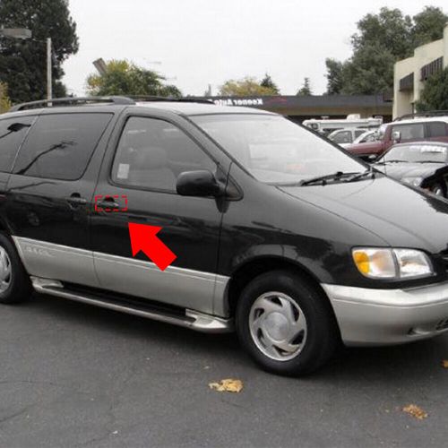 Exterior Outer Handle Front Door Fit RH 98-03 Toyota Passenger Sienna Black Side, US $9.99, image 3