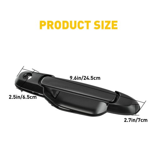 Exterior Outer Handle Front Door Fit RH 98-03 Toyota Passenger Sienna Black Side, US $9.99, image 5