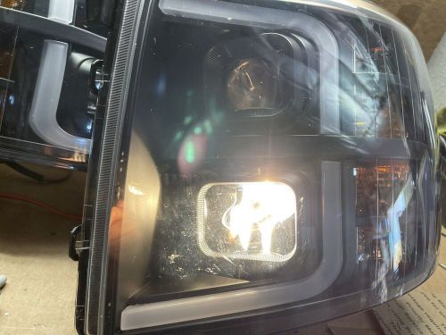 FIT 07-14 Chevrolet Silverado Black LED Bar DRL Projector Headlight Pair #H218, US $164.99, image 9