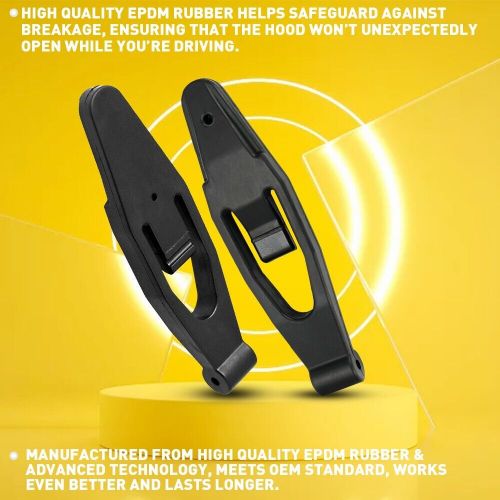 2X Hood Latch Base Fits for Kenworth T300 T600 T800 W900 Peterbilt L56-0001 EAW, US $38.99, image 11