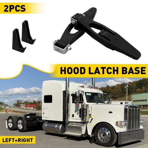 2X Hood Latch Base Fits for Kenworth T300 T600 T800 W900 Peterbilt L56-0001 EAW, US $38.99, image 13