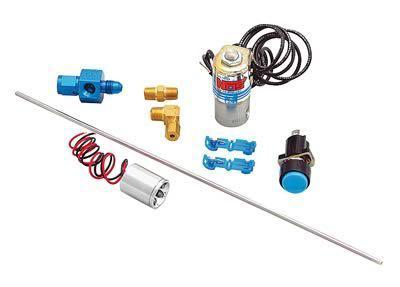 Nos 16033nos nitrous purge valve kit ntimidator blue led -4 an kit