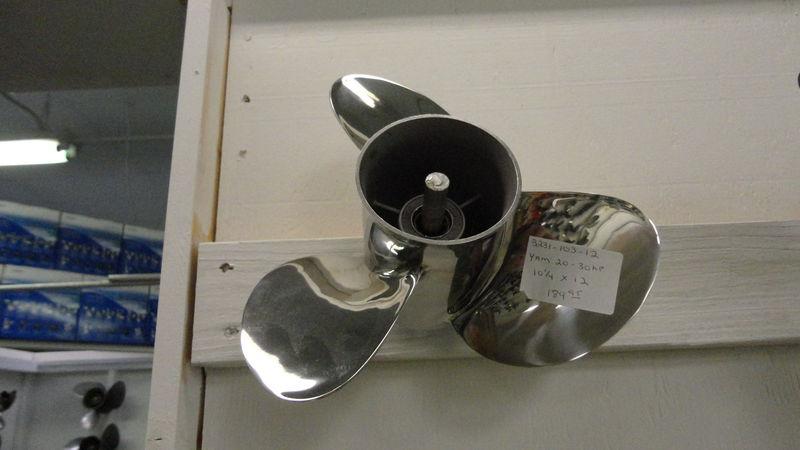 New solas stainless steel propeller 10.25x12 yamaha prop outboard boat