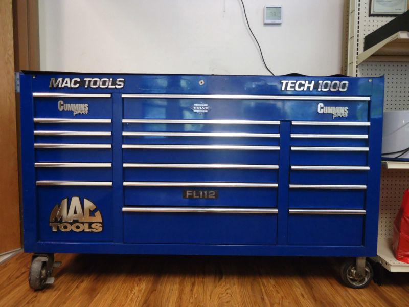 Mac tools tech 1000 large tool box storage garage shop 