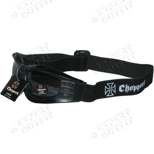 Authentic choppers smoked lens motorcycle goggles brand new sale! #e1001