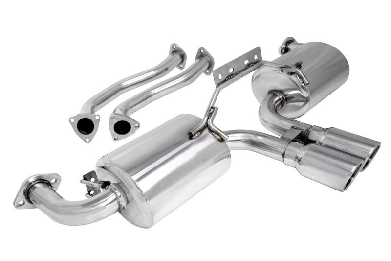 05-08 porsche boxster s 987 m2 cat-back catback exhaust
