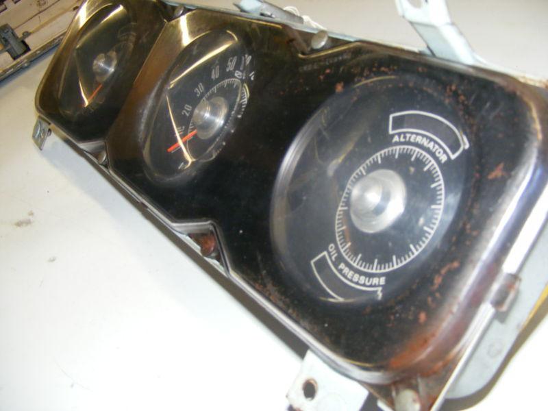 1968 FORD TORINO INSTRUMENT CLUSTER SPEEDOMETER GOOD USED CONDITION, US $49.99, image 2