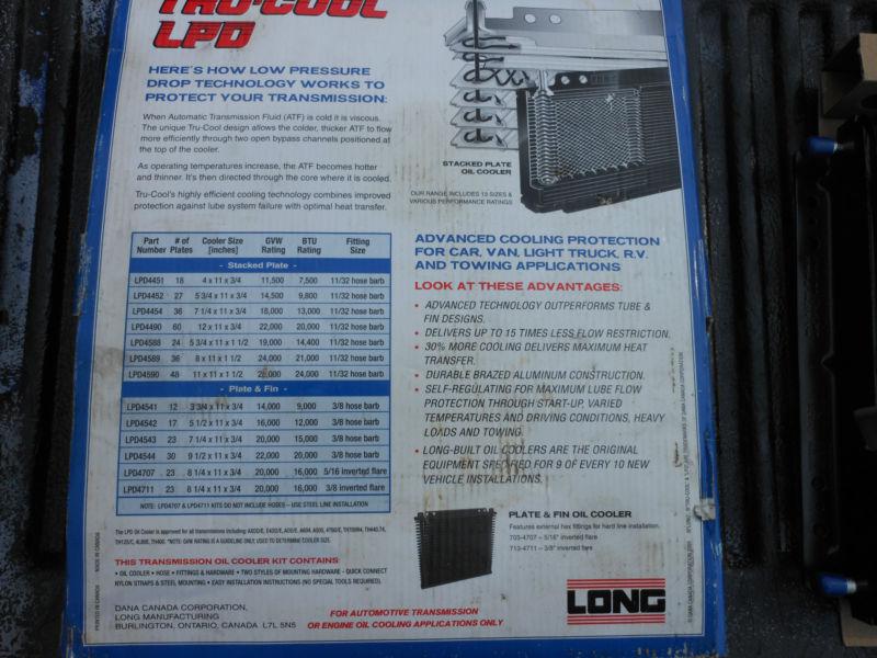 Tru-Cool transmission cooler, US $80.00, image 3