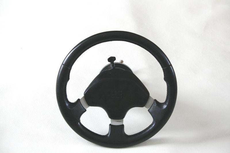 13" us marine dino steering wheel w/ rack & pinion - from 1989 bayliner capri