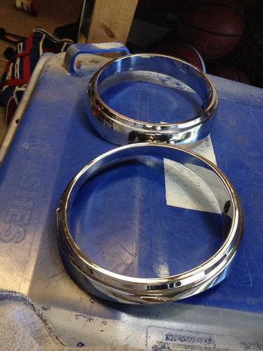 1962 Comet Head light Trim Bezel Right Hand Inner, left HOT RDRAT ROD GASSER , US $29.99, image 3