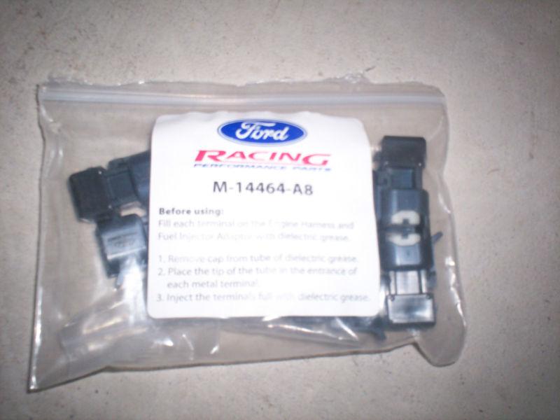 Ford racing fuel injector adaptor kit m-14464-a8