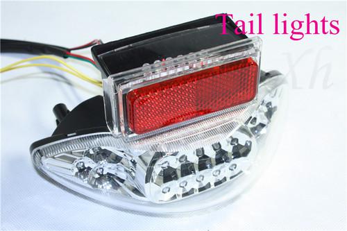 Led tail light for suzuki gsx1300r hayabusa katana gsx 600 750 gsx750f clear