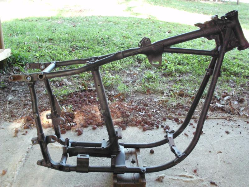 HARLEY SHOVELHEAD FRAME 1976, US $261.00, image 2