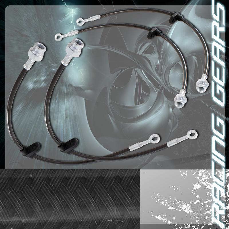 Purchase 20012006 BMW E46 3Series Black Front + Rear Stainless Steel