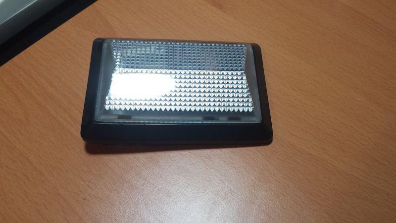 Black ford pickup truck bronco interior roof mounted dome light assembly. b1026