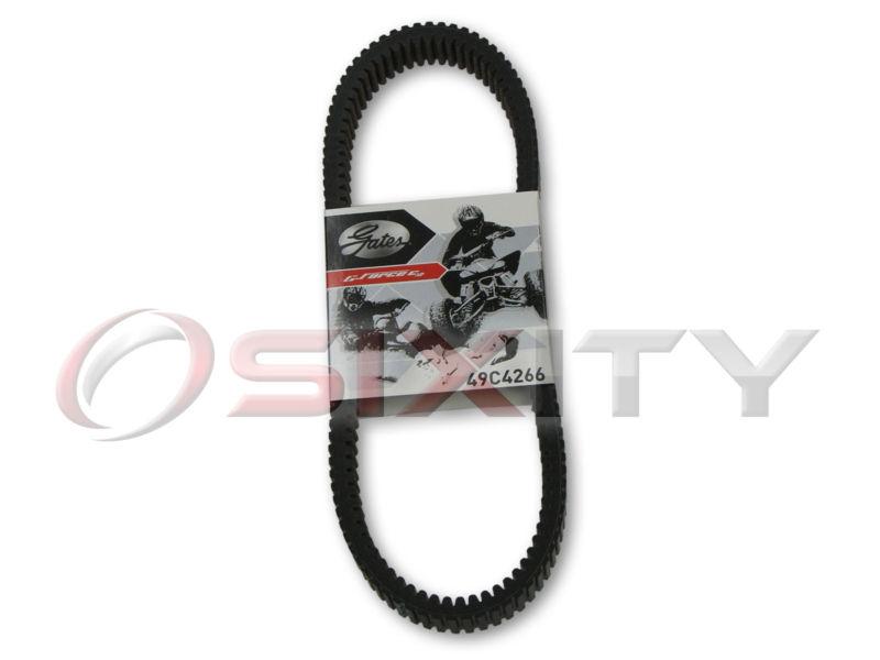 2009-2010 ski-doo mx z 800 r x gates g-force c12 belt drive carbon fiber li