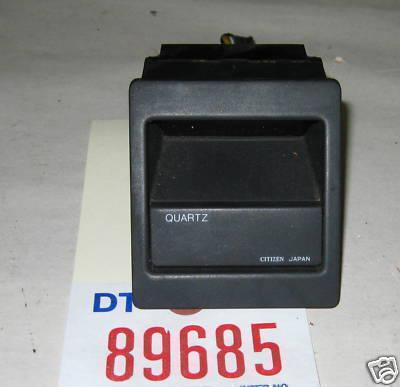 Acura 86 integra interior dash clock black 8ad304 1986