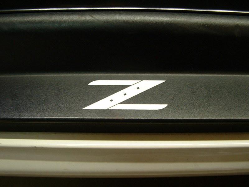 (2) door step decal sticker badge accent "z logo"