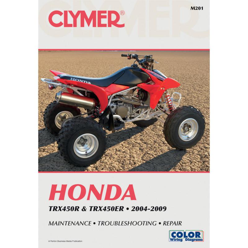Clymer m201 repair service manual honda trx450/er 2004-2009