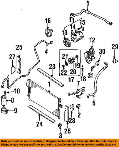 Nissan oem 921374s100 switch, a/c compressor refrig pressure