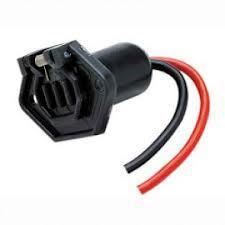 New marpac marine boat female trolling motor socket 12v 2-wires 7-1296