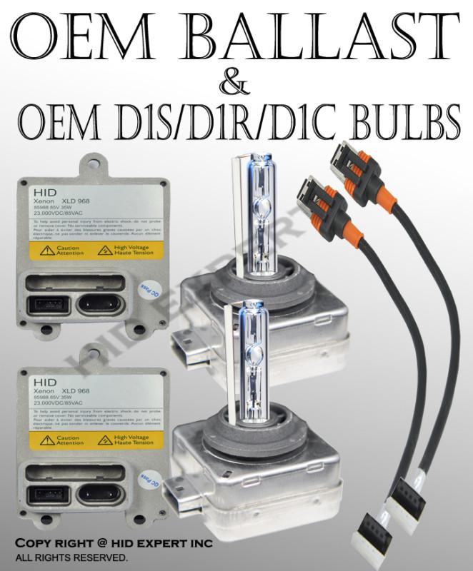 Find pair OEM Stock Direct Replacement HID Ballast Fit"D1S HID Bulbs
