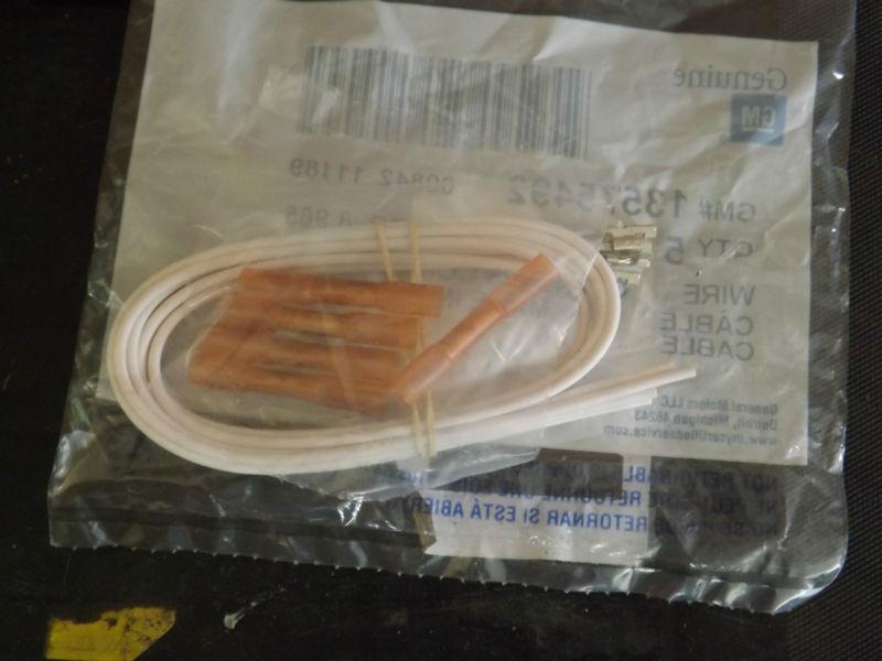 New genuine gm 13575492 set of 5 wires  #13575492