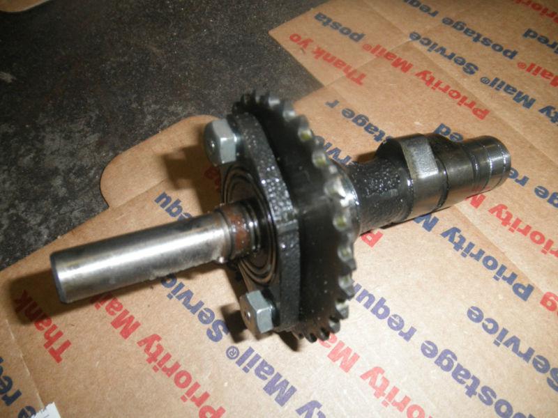 Honda atc 110  camshaft with sprocket  
