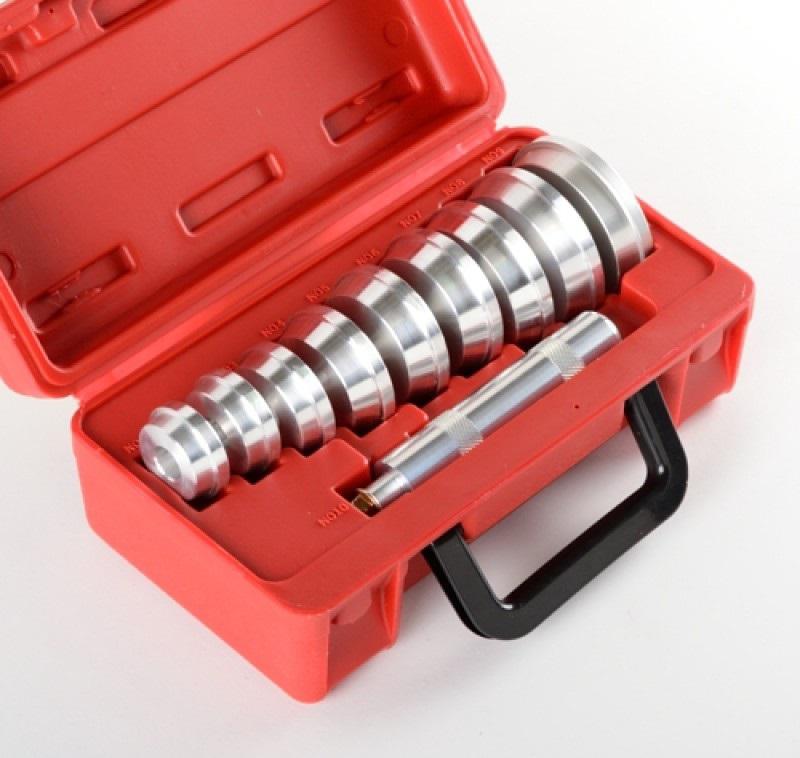 10pc bearing race seal driver tool master set with storage case wheel axle new
