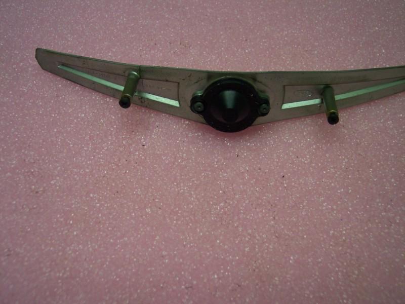 1969 lincoln mark iii steering wheel center trim good used