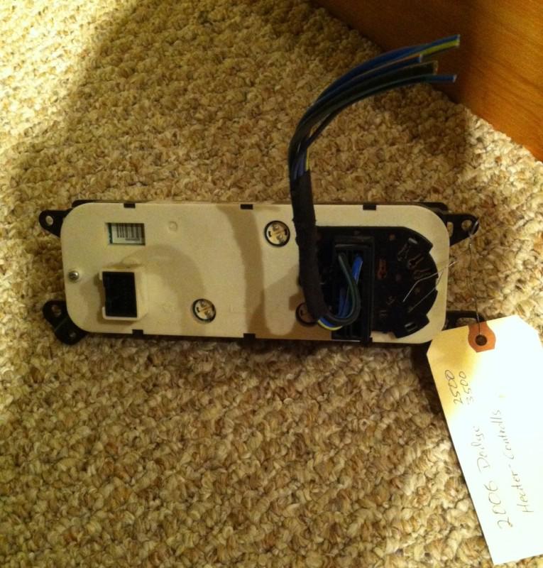 Purchase Dodge Ram '06 OEM Heat AC Fan Control Switch in Nappanee