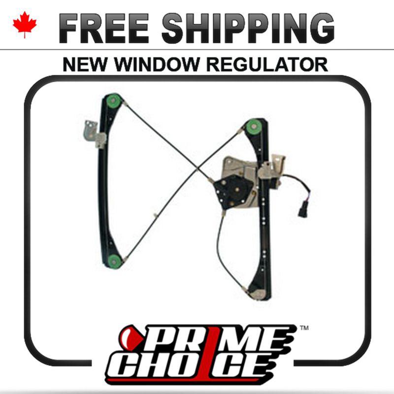 [front passengers side] new power window regulator w/ motor grand am alero sedan