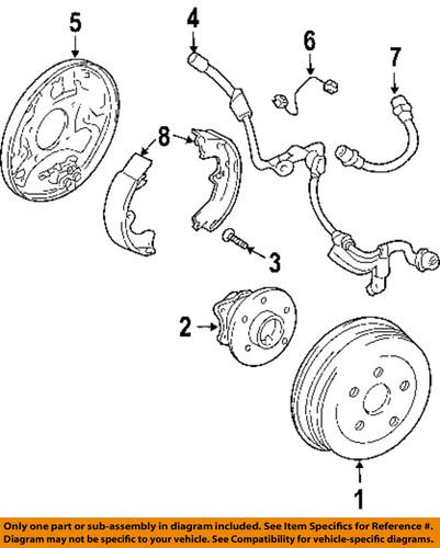 Toyota oem 8954601010 rear abs wheel sensor/abs wheel speed sensor