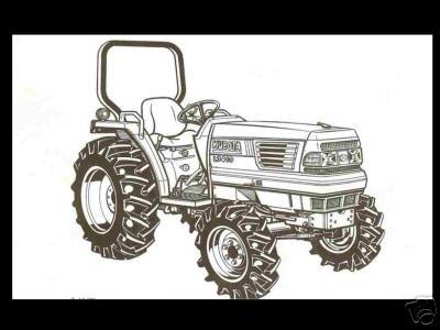 Kubota l3010 l3410 l3710 l4310 l4610 manual  for tractor repair and operations