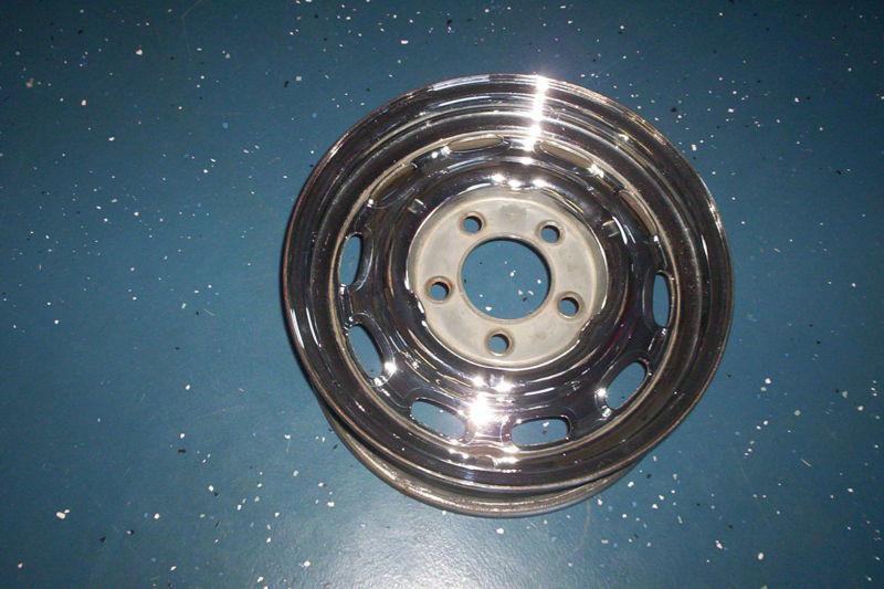 Porsche original used chrome steel wheel for 911/912/356 - on sale now