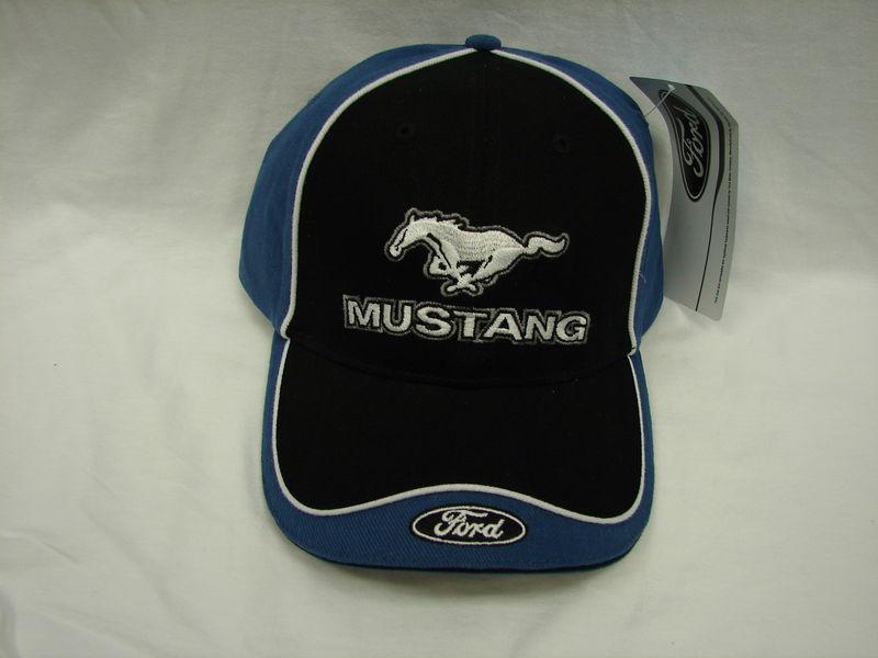 Ford mustang hat  blue/black