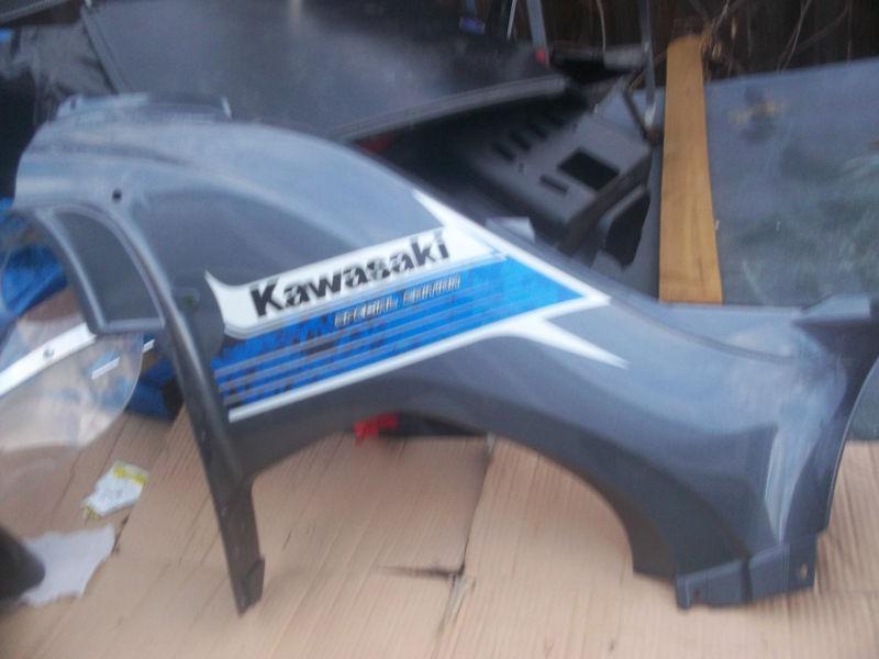 2007-2009 kawasaki kvf 750 left side cover kvf750 side cover 14091-0137 special 