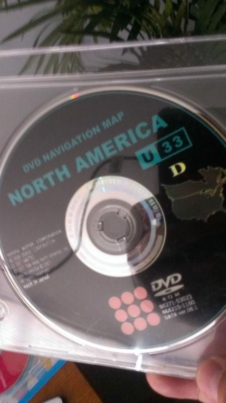 2008 2009 2010 toyota sienna / highlander / hybrid gen5 navigation dvd map v.8.1