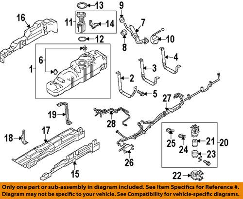 Ford oem bc3z9t321a fuel system-sensor