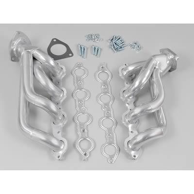 Jba headers cat4ward headers shorty silver ceramic coated 1 5/8" primaries
